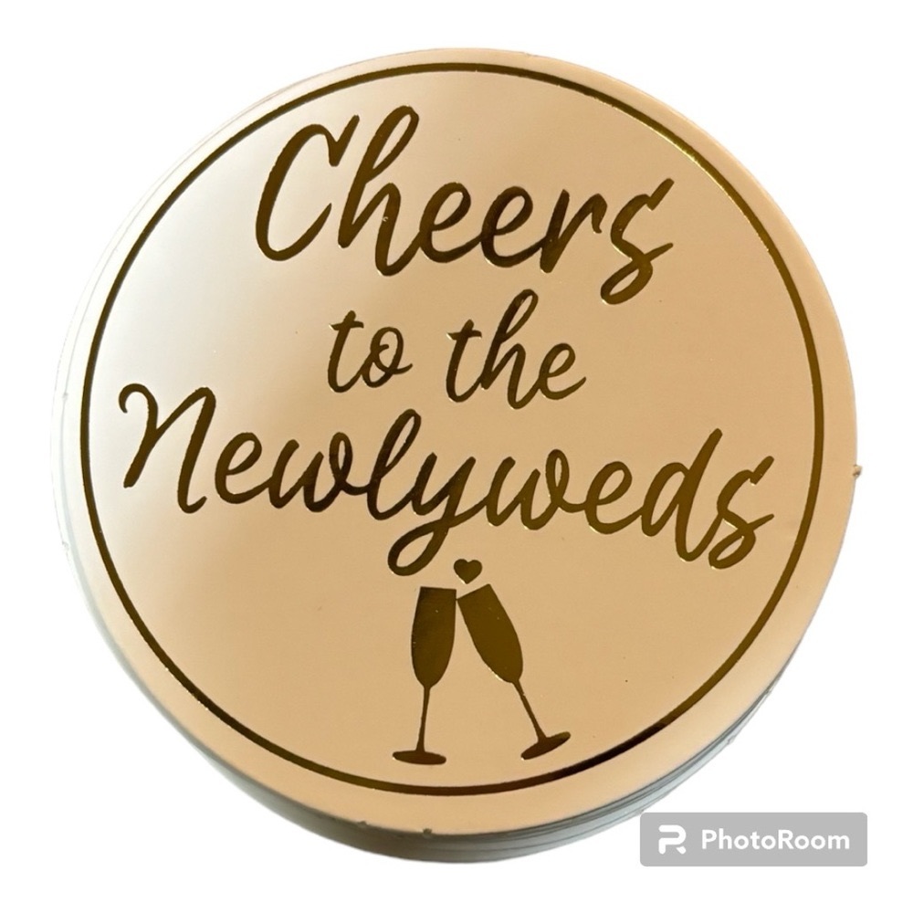 Set of 50 Coasters with Advice for the Couple